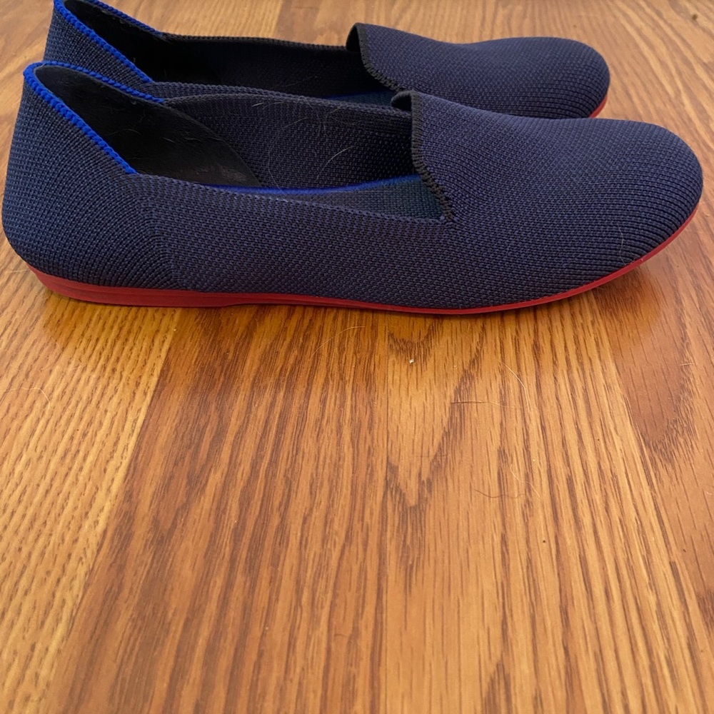 Rothy’s navy loafers